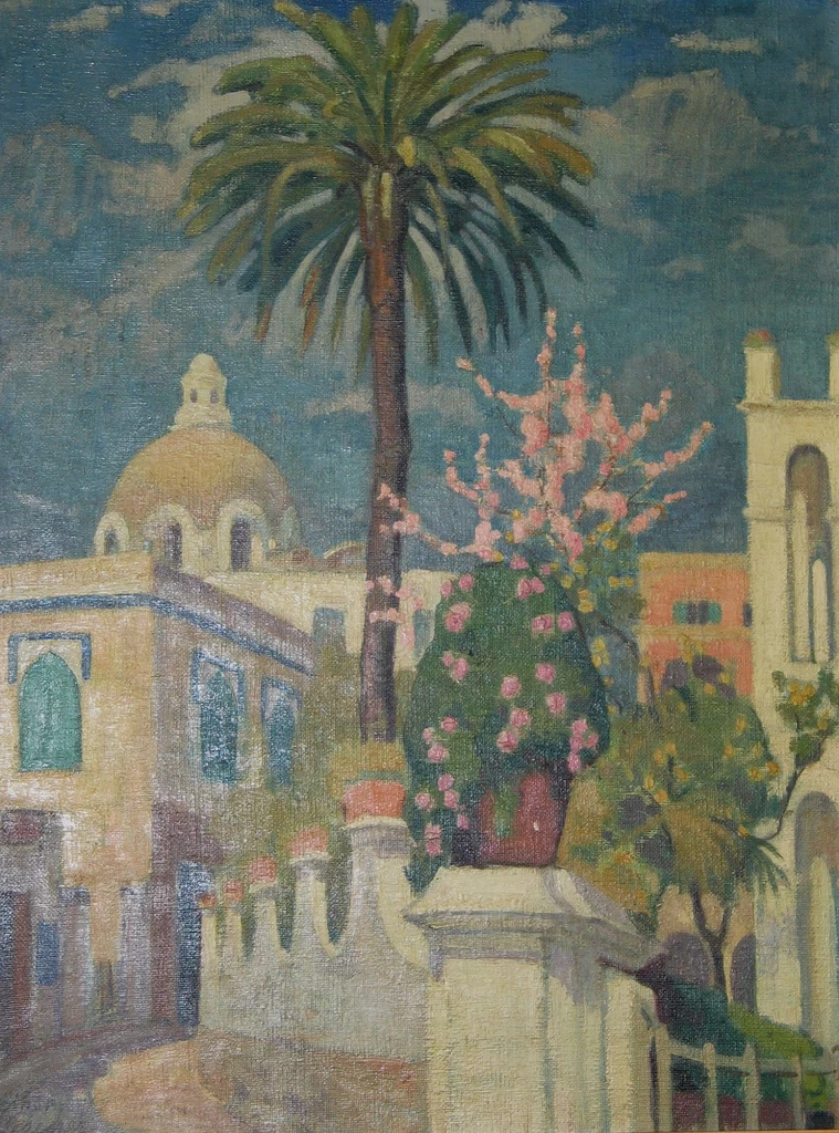 Lili Elbe - Veduta di Capri, 1621